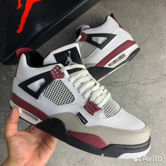 Кроссовки Nike Air Jordan 4 Retro PSG (Люкс)