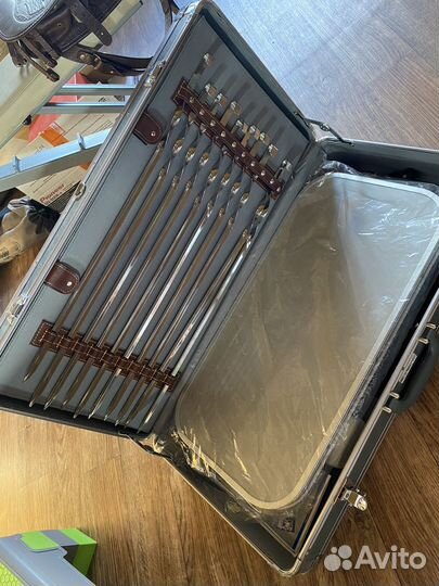 Набор для шашлыка в чемодане