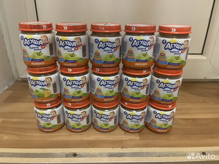 Фруктовое пюре Агуша