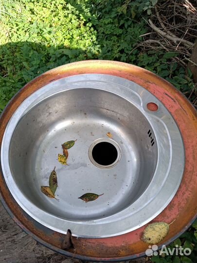 Бочка с раковиной