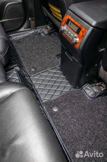 Коврики на заказ на Toyota Highlander