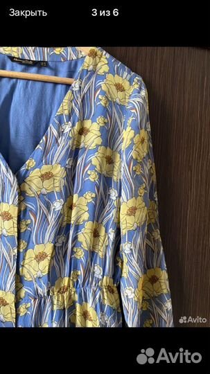 Massimo dutti платье 46