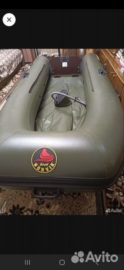 Лодка пвх под мотор с жёстким дном