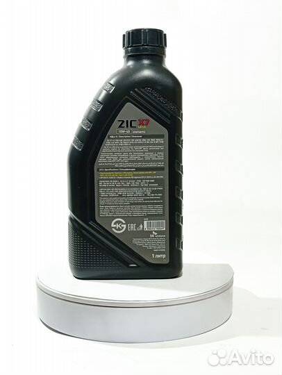 Масло 10/40 1л. ZIC X7 LS SM/CF