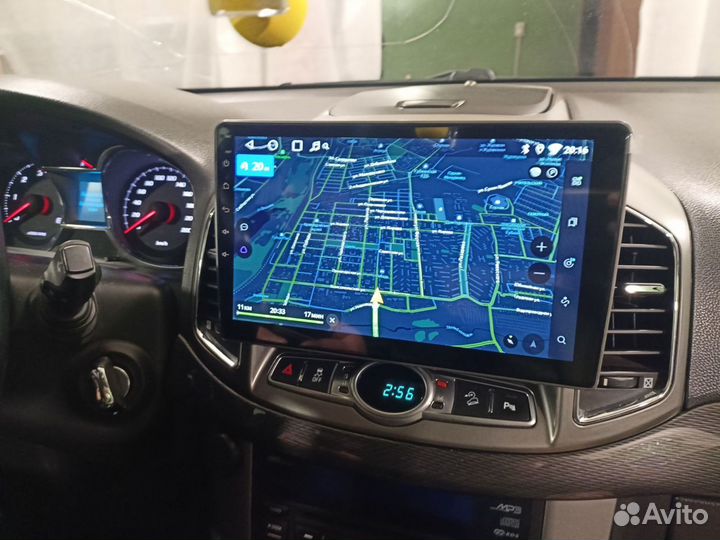 Магнитола на Chevrolet Captiva, android 10.2 дюйма