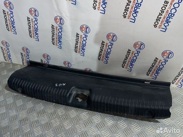 Накладка задней панели Kia Rio