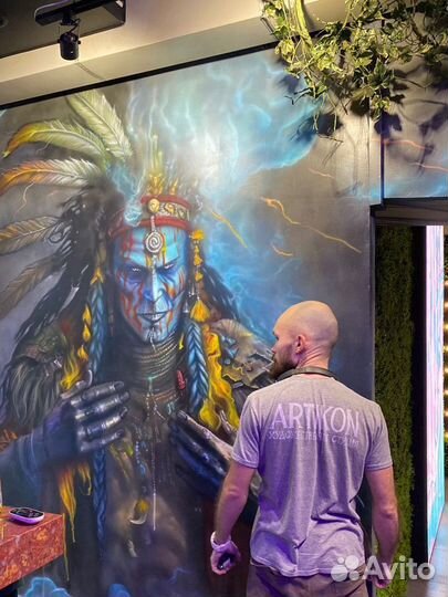 Роспись стен/Художник/Граффити