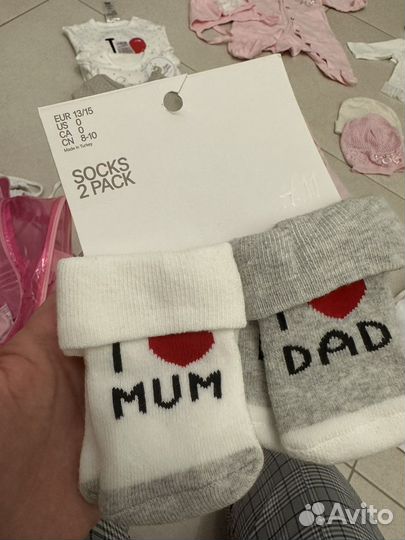 Носки детские hm новые