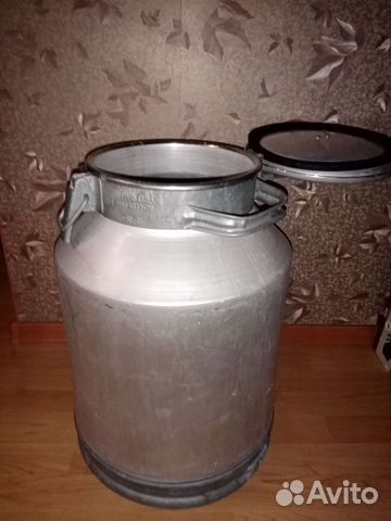 Фляга алюминиевая 40 л не использованная