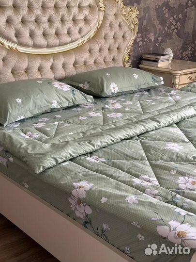Постельное белье с готовым одеялом