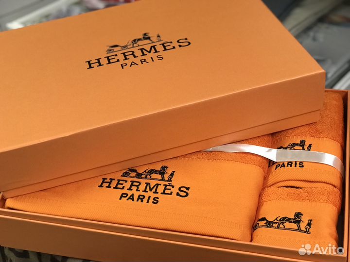 Набор махровых полотенец Hermes (3 шт.)