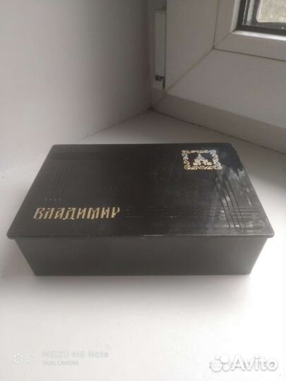 Шкатулка из карболита СССР