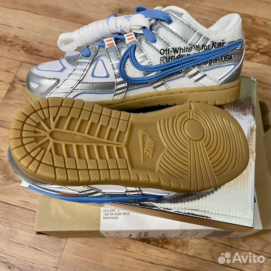 Nike X OFF-White Rubber Dunk University Blue 13c