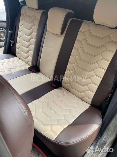 Чехлы на renault duster чешуя