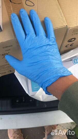 Перчатки нитриловые, виниловые, латексные