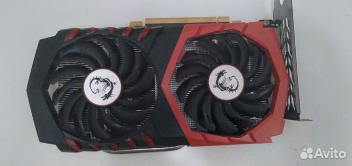 Видеокарта MSI GeForce GTX 1050 Ti Gaming x 4G