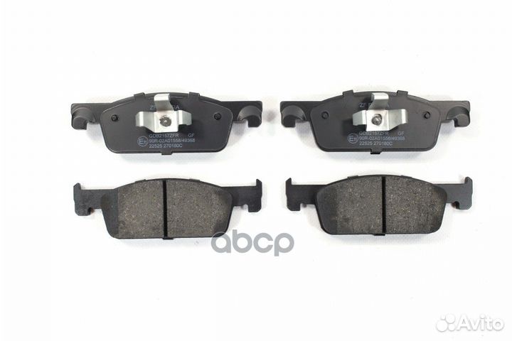 Колодки передние renault Logan II 13/Sandero II