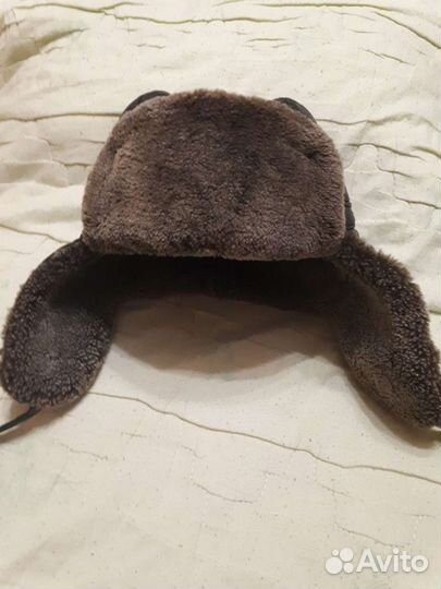 Шапка ушанка 56 раз. Нат