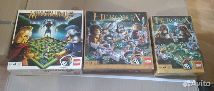 Lego настольные игры минотавр heroica 3 в 1 3858
