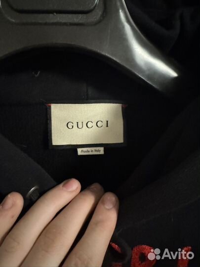 Худи gucci blind for love