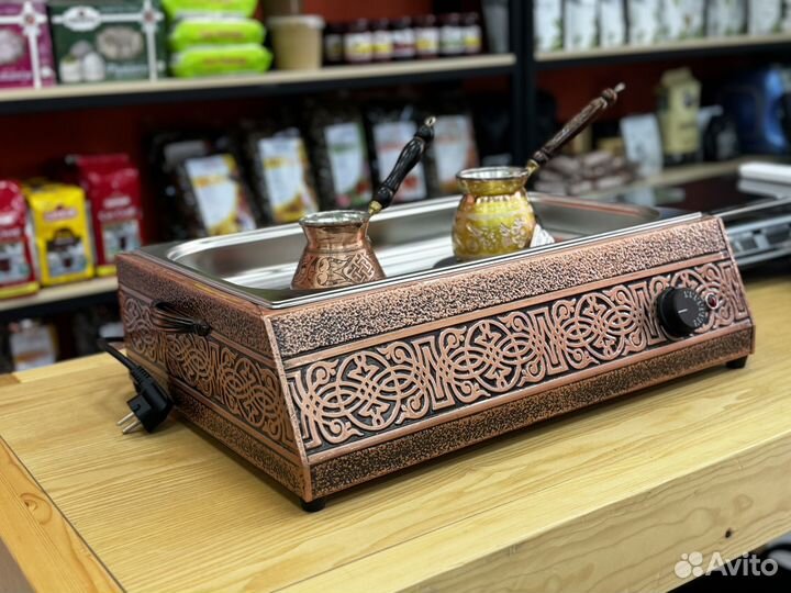 Кофеварка на песке