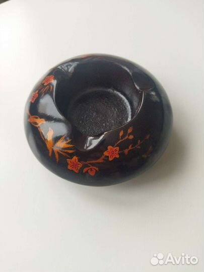 Пепельница СССР деревянная