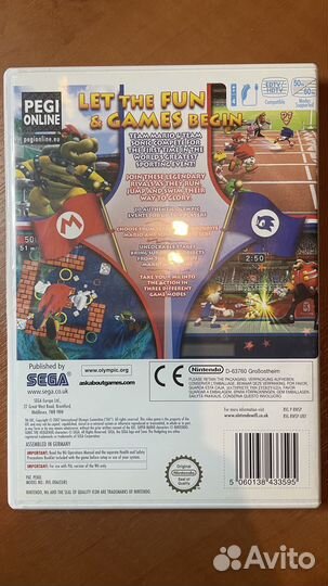 Mario & Sonic AT the Olympic Games (Wii)