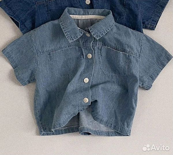 Джинсовый костюм детский