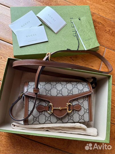 Сумка Gucci horsebit 1955 новая