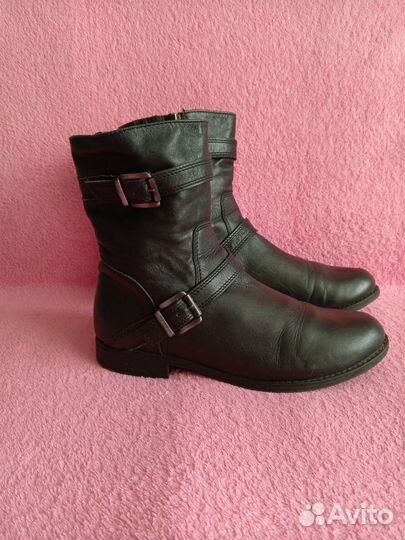 Полусапоги натуральная кожа