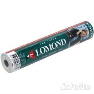Термобумага для факсов lomond (0104031) 210mm