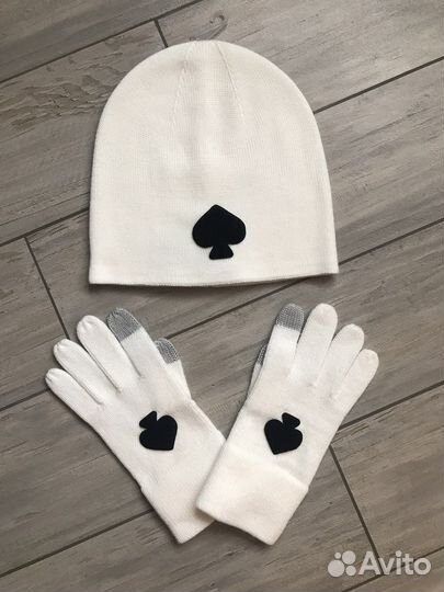 Комплект шапка и перчатки