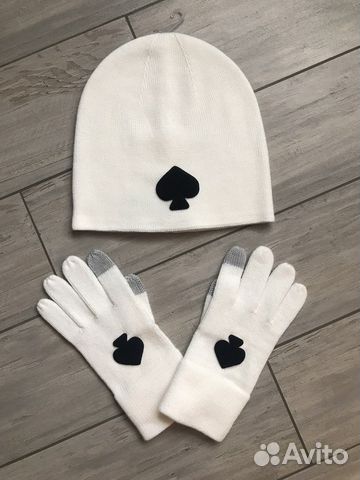 Комплект шапка и перчатки