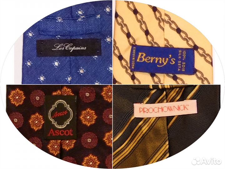 Галстуки - Бренды Италии и Франции