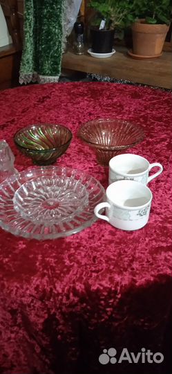 Стеклянная посуда СССР