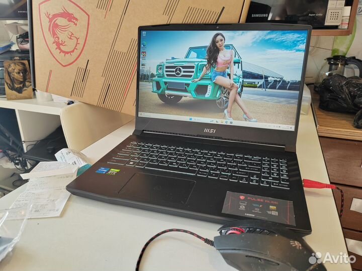 MSI i5-12500H/RTX3060/RAM16/SSD512/144mz