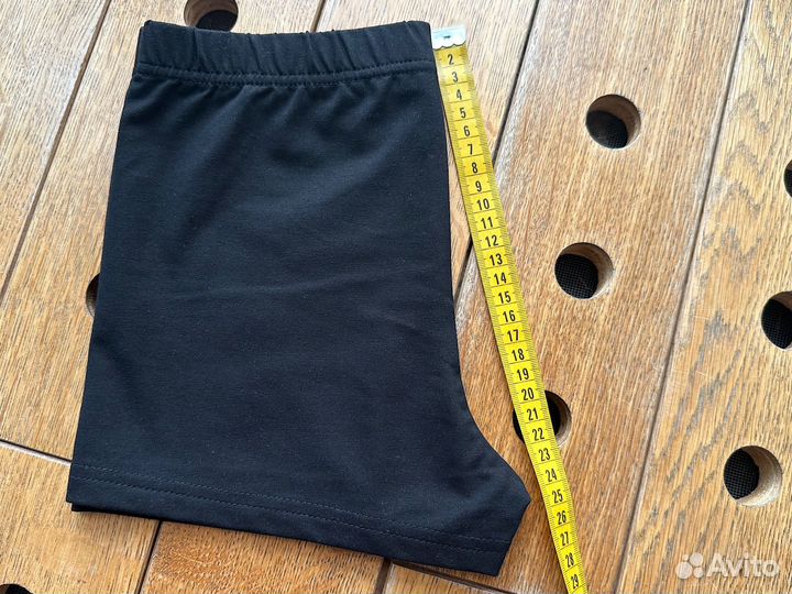 Шорты для девочки новые черные спортивные 128