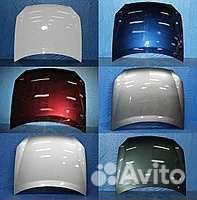 Капот Лада Приора в цвет Портвейн 192