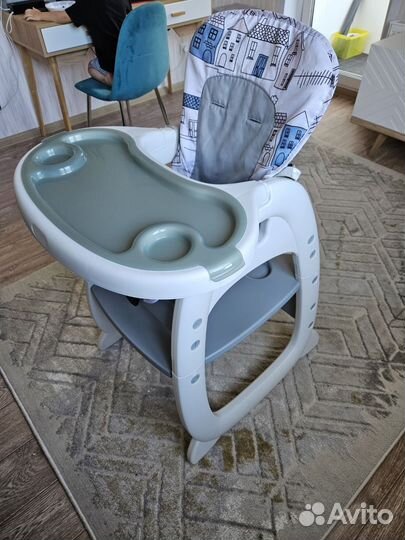 Стул для кормления 2 в 1 Babyton City