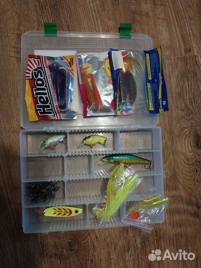 Коробка для приманок, силиконовые и др. приманки