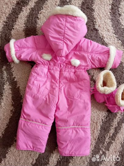 Зимний комбинезон для девочки