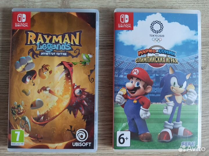 Картриджи Nintendo switch