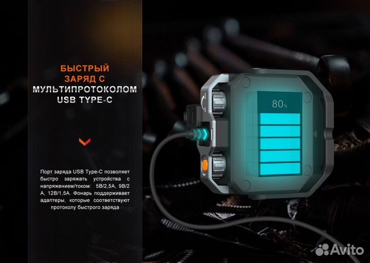 Фонарь Fenix CL28R (Powerbank)