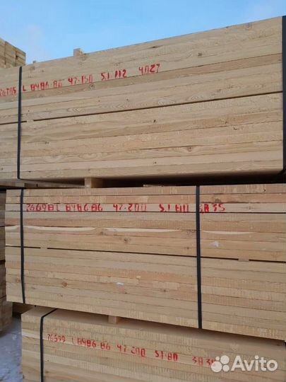 Качесвенная доска лиственница 50х150х6000мм,гост и