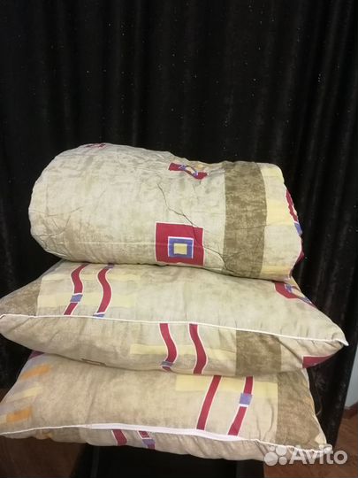 Комплект одеяло и 2 подушки