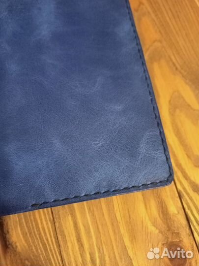 Обложка на паспорт кожаная ручной работы Арт.Ок26