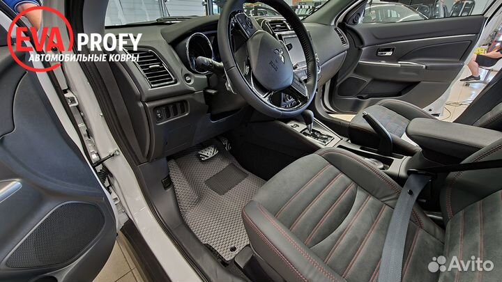 Ева коврики 3D на Mitsubishi ASX салон багажник