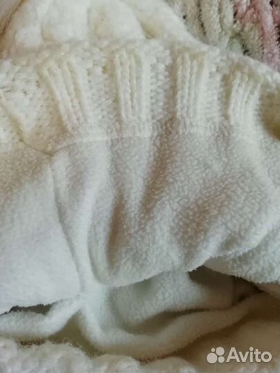 Зимняя шапка и снуд для девочки, шарфы детские