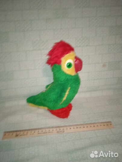 Попугай мягкая игрушка СССР
