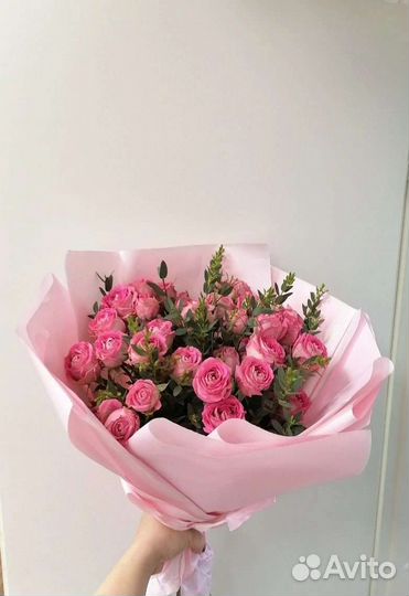 Цветы розы букет